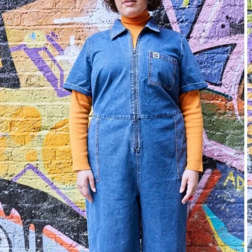 {Lucy & Yak} Ragan Denim Jumpsuit